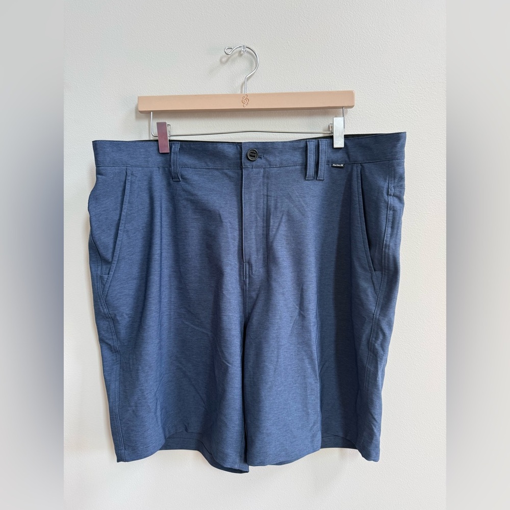 $60 Hurley Men's Phantom hybrid shorts size 38 obsidian navy blue